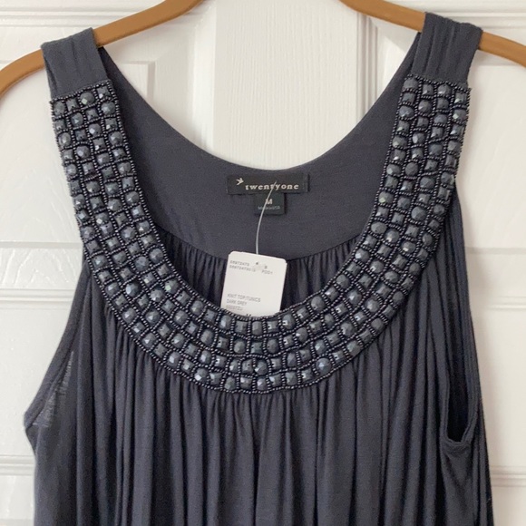 Dark Grey Top/Tunic - Picture 1 of 10